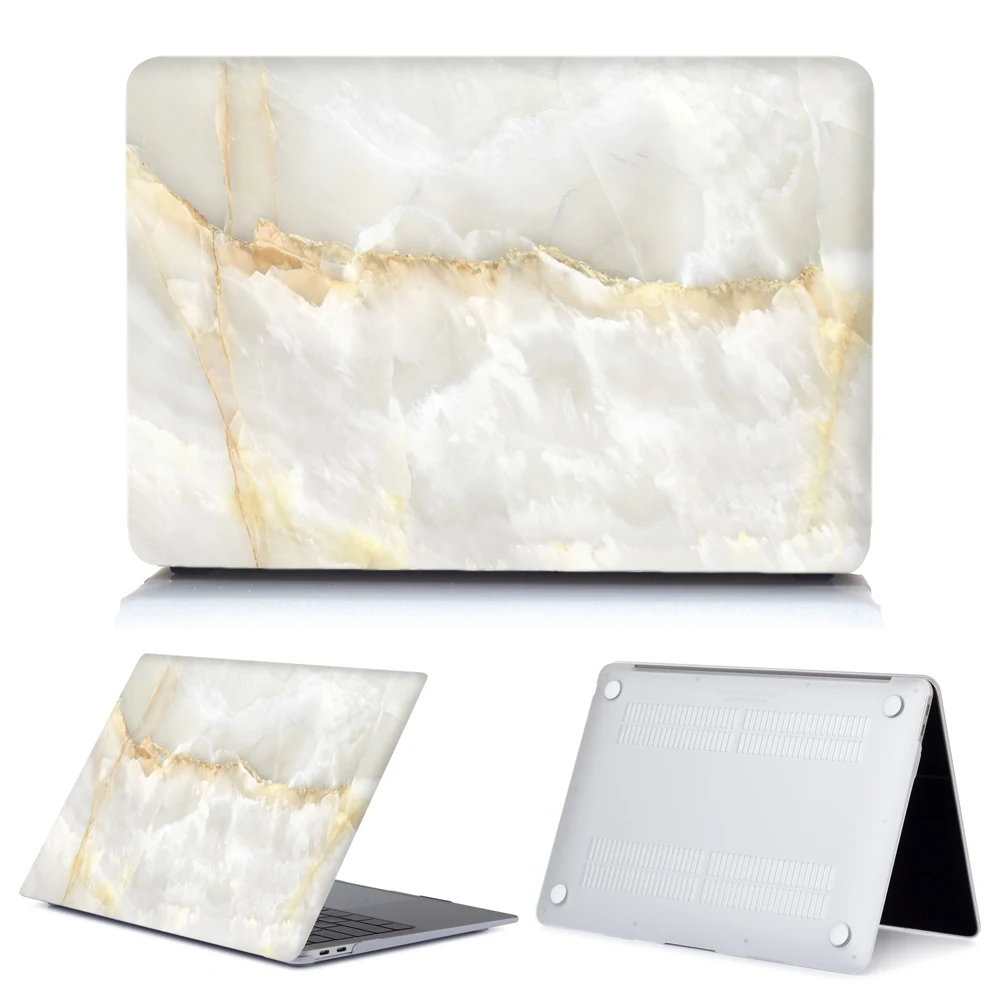 Мраморный чехол для ноутбука APPle MacBook A1932 Air 13 Pro retina 11 12 13 15 для Mac Book 15,4 13,3 Touch Bar A2159+ крышка клавиатуры - Цвет: 47