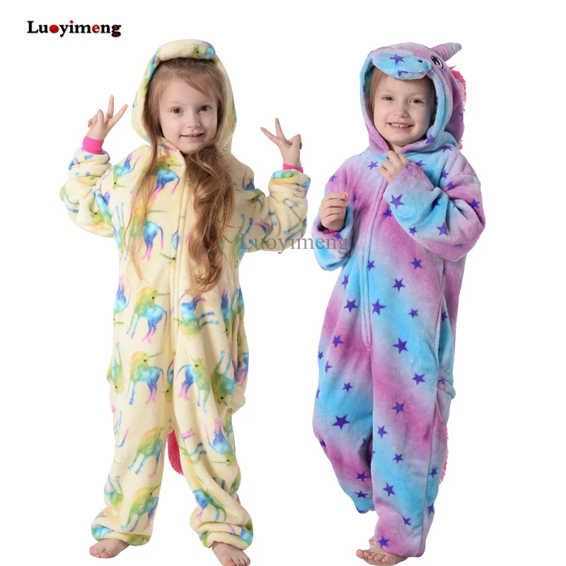 Kigurumi Onesie Kids Unicorn Pajamas For Children Animal Blanket Sleepers Winter Girls Licorne Jumspuit Baby Unicornio Costumes Kigurumi Onesie Kids Unicorn Pajamas For Children Animal Blanket Sleepers Winter Girls Licorne Jumspuit Baby Unicornio Costumes