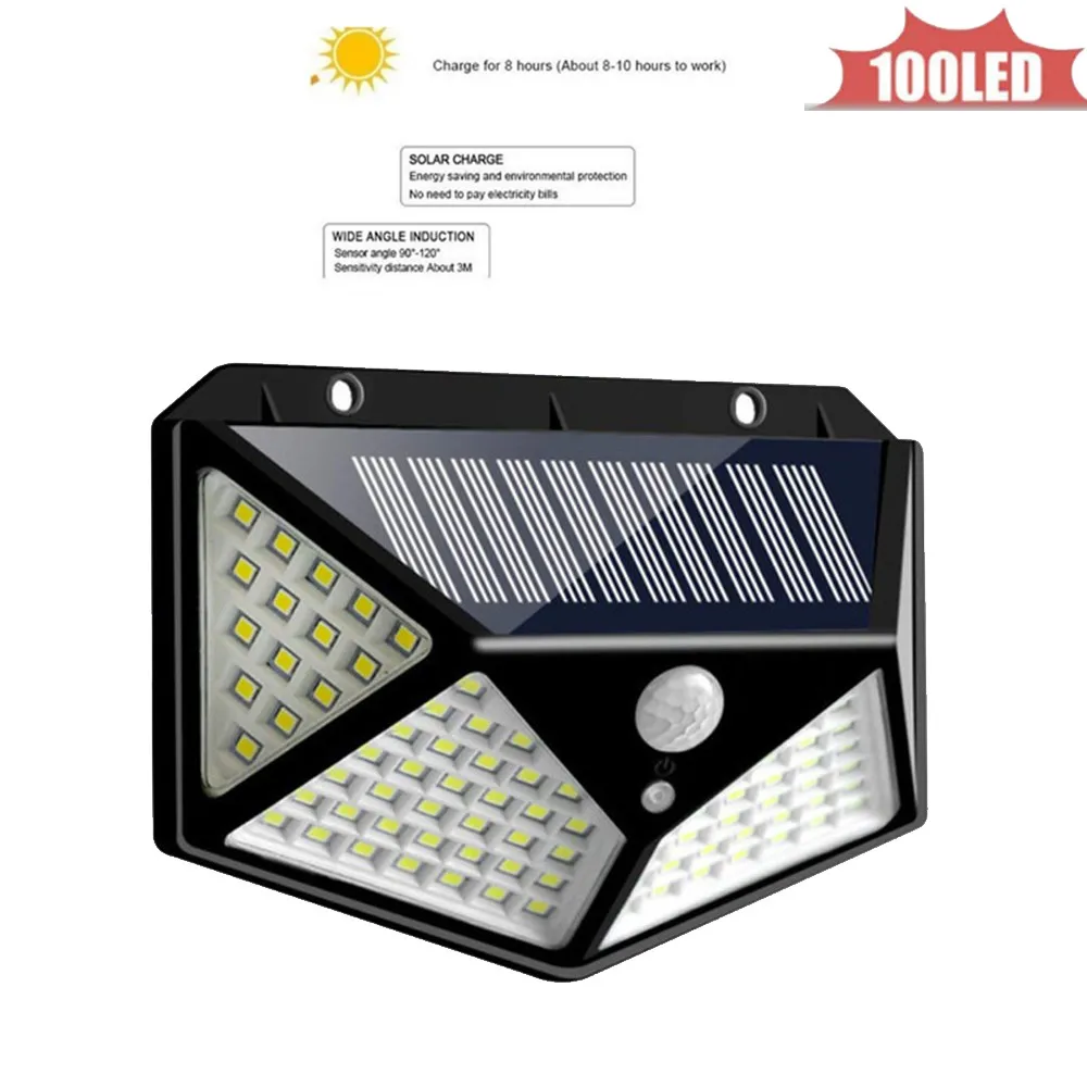 

Radar Solar light Motion Sensor LED Solar Lamp Outdoor Waterproof Garden Street Fence Security Decoration Christmas Solar light