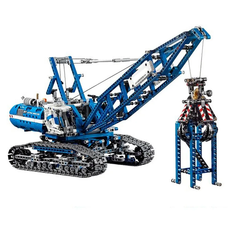 HiLEPIN/KING 20010 гусеничный кран Modell, 1401 шт, совместимый 42042 technic, детские игрушки, кирпичи, рождественский подарок, 4px To DE - Цвет: 42042 No Box