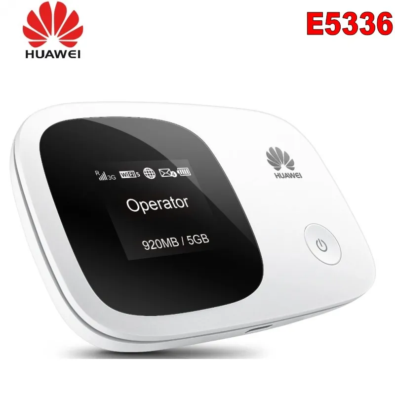 Wi-fi com o Cartão Desbloqueado Roteador Huawei Bolso Mini Mifi Wi-fi Hotspot Móvel Sim Slot E5336 3g 5 3g roteador mifi wi-fi Roteador Hotspot Móvel wi-fi com o cartão sim slot