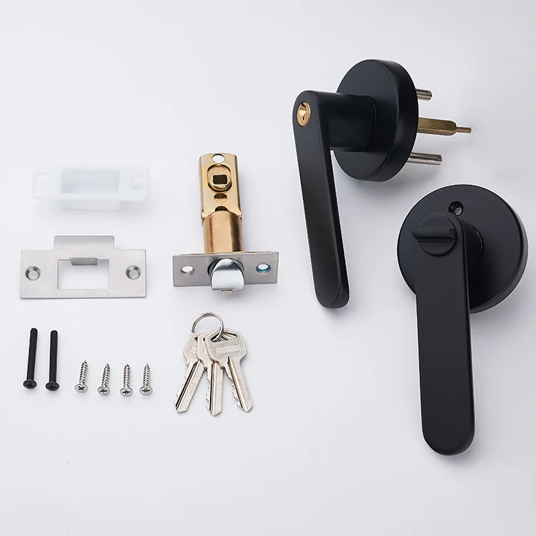 4 вида цветов/дверные ручки для межкомнатных дверей волнистая форма Передний