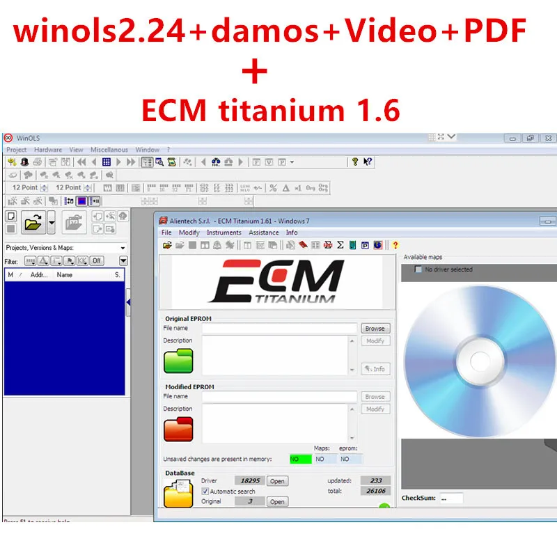 logiciel ecm titanium et winols logiciel ecm titanium et winols
