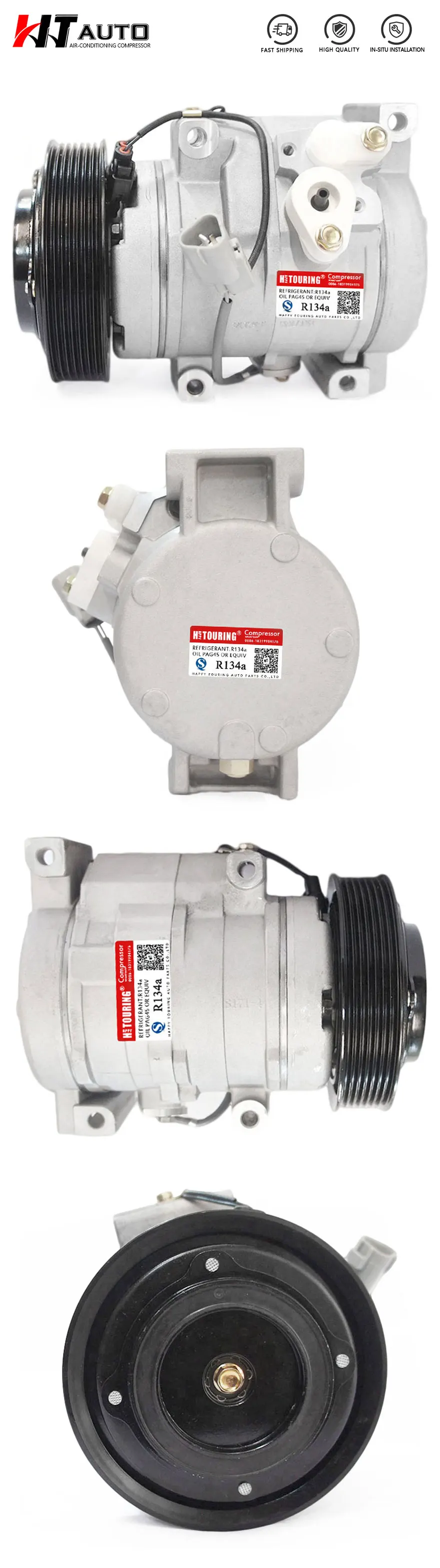 10S17C CAR AC Compressor For TOYOTA CAMRY HIGHLANDER SOLARA DENSO 77388 88320-06080 88310-48040 88320-48080 447170-8140 471-1371