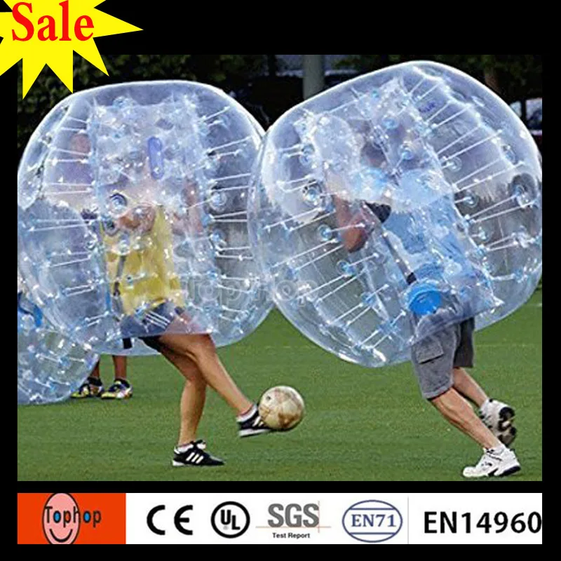 hot sale Air Bubble Soccer Zorb Ball Air Bumper Ball Adult Inflatable Bubble Football with big discount