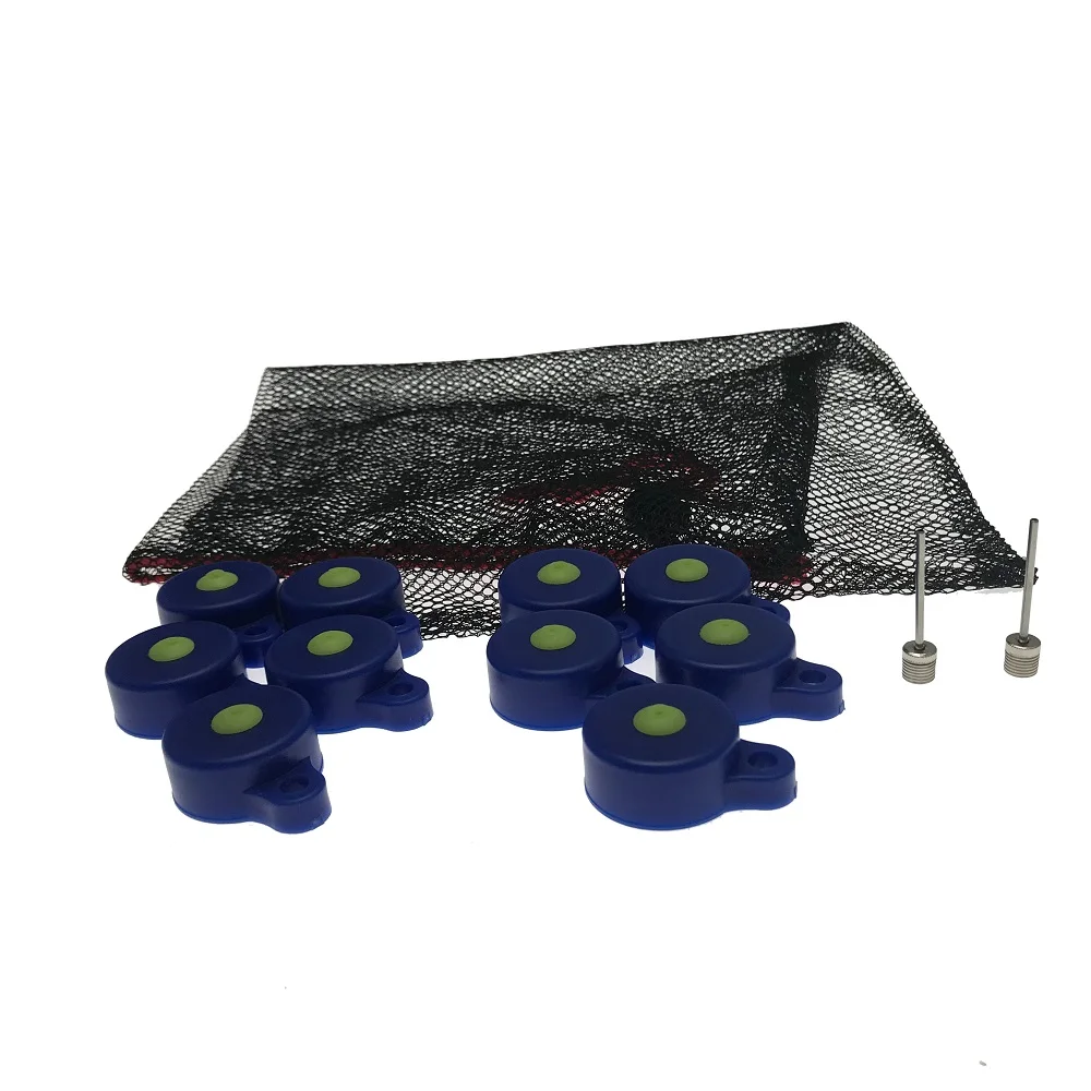 10 pack resuable big blast Target Cap includes 2 pump Needles & a mesh protection bag | Спорт и развлечения