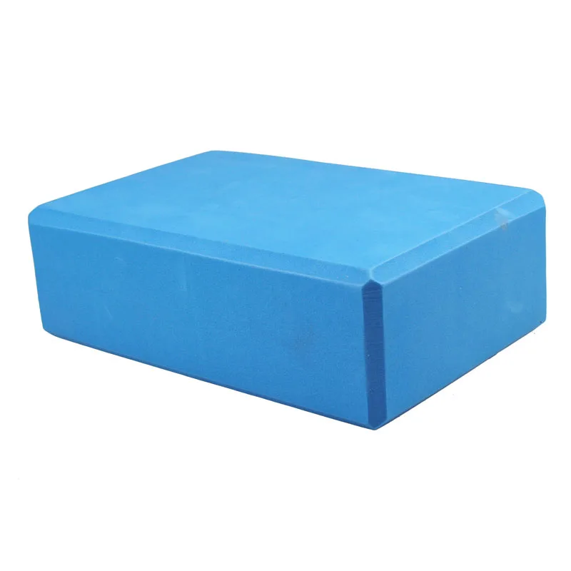 EVA Yoga Block Colorful Foam Block Brick Exercise Fitness Tool Exercise Workout Stretching Aid Yoga Brick Yoga Accessories#c - Цвет: Синий