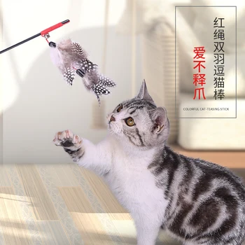 

Raton Supplies Pets Toy Stick Funny Cats Accessories Pet Products Toys Cat Pets Interactive Katzenspielzeug Cat Products JJ60MWJ