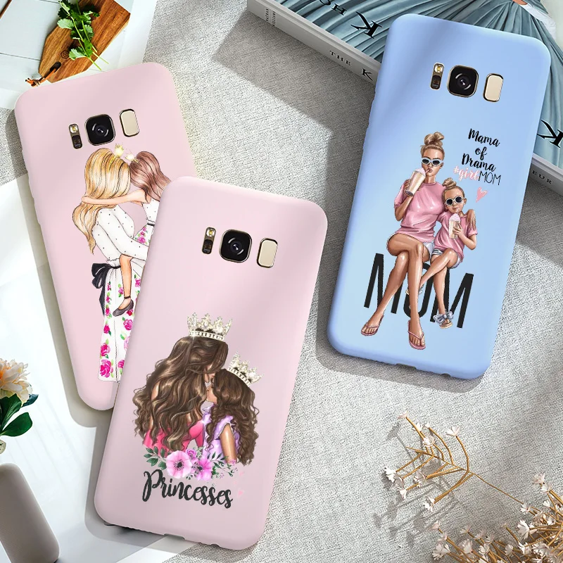 Конфеты чехол для samsung Galaxy A10 A20 A30 A40 A70 A50 A5 A7 A6 A8 плюс Чехол супер мама мягкий силиконовый чехол