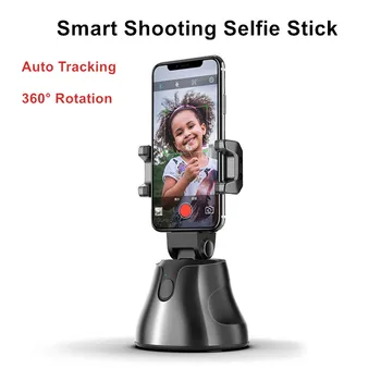 

All-in-one Smart Selfie Stick Smartphones 360 Rotation Auto Face Object Tracking Selfie Stick for Photo Vlog Live Video Record