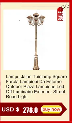 Лампа Jalan Tuinlamp квадратная Farola Lampioni Da Esterno наружная площадь Lampione светодиодный светильник Exterieur уличный дорожный светильник