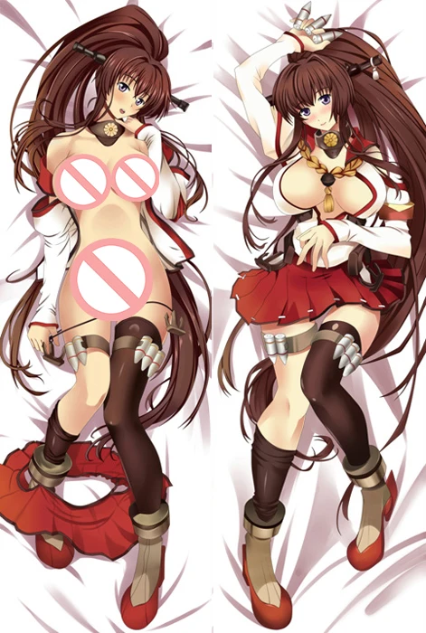 Аниме Kantai Коллекция Dakimakura Чехол kancolle Kirishima& Taihou персонажи Shimakaze& Zuikaku Чехол на подушку - Цвет: S18