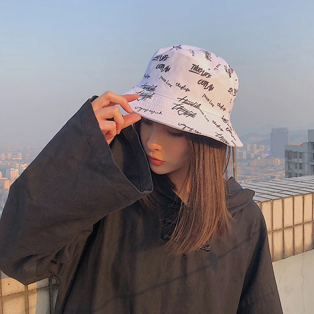 Harajuku Women's Bucket Hat Double 
