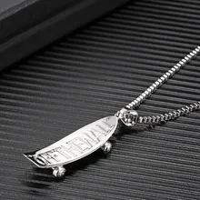 Vans популярный бренд, уличное скейтерское ожерелье, хип-хоп рэп кулон, мужские и женские подвески, аксессуары для мужчин-Аксессуары