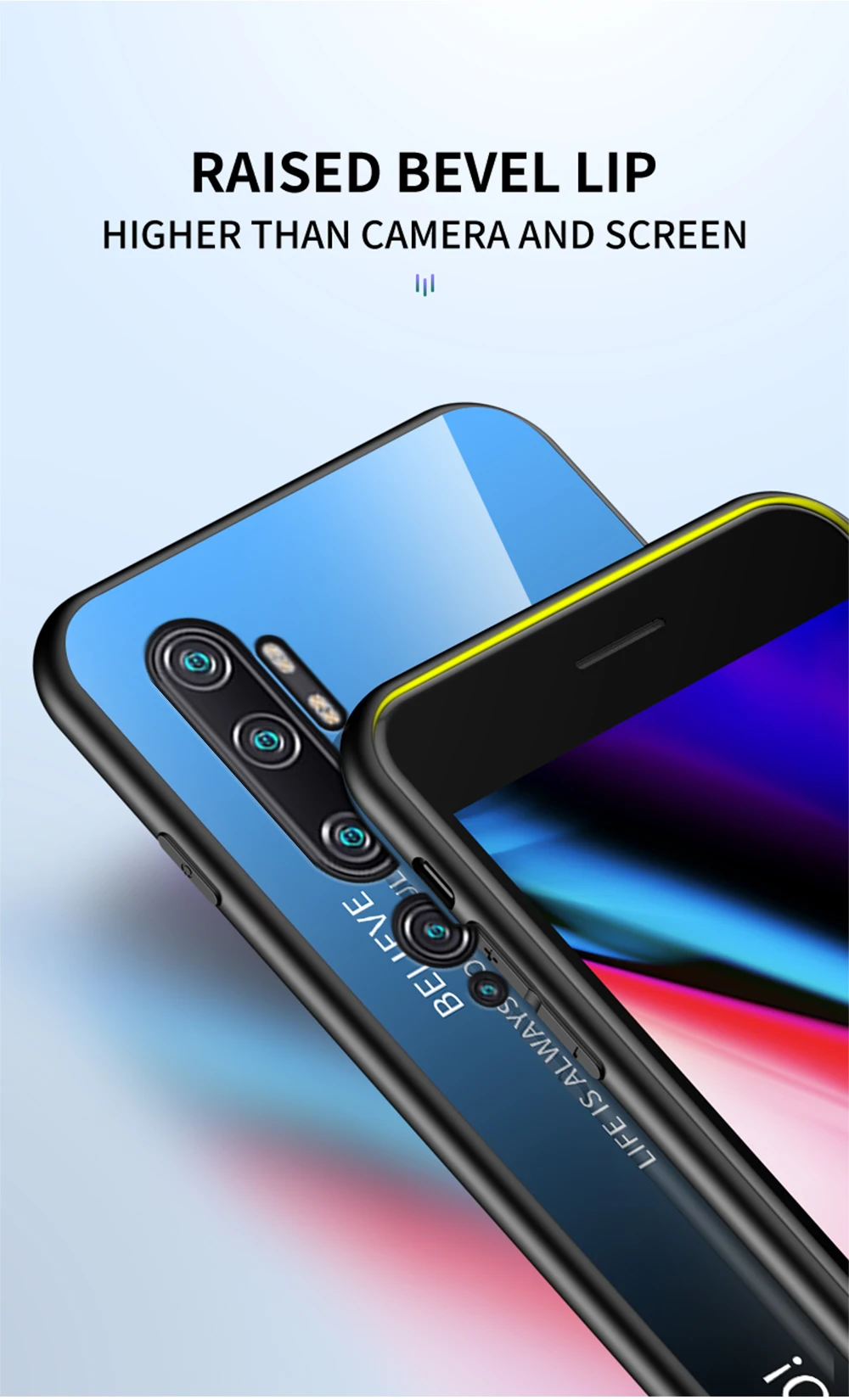Для Xiaomi mi 9 Pro 5G CC9 Pro mi Note 10 Pro Чехол из закаленного стекла с градиентом чехол для Xiao mi Red mi Note 8T чехол