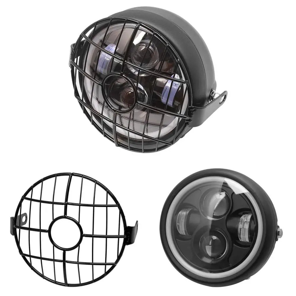 Мотоциклетная универсальная Светодиодная лампа для фар 6 5 дюйма Harley Sportster Bobber