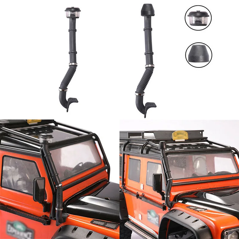 Воздухозаборник, набор, предфильтр, очиститель для Trx-4, Land Rover Defender, Радиоуправляемый гусеничный автомобиль, части, имитационный набор для подводного плавания, радиоуправляемая автомобильная часть