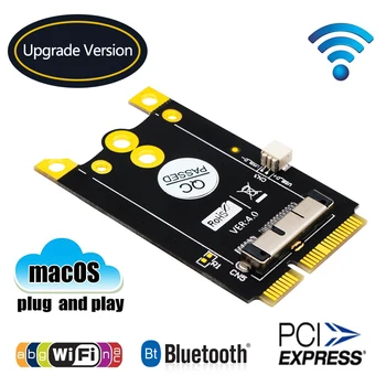 

Mini PCI-E to 12+6 Pin WiFi Converter Board mPCI-e Wireless WLAN Adapter Module for Macbook Broadcom BCM94360CD BCM943602CS BCM9