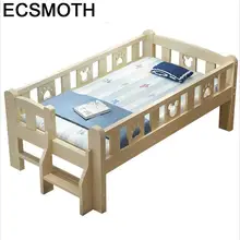Детская кроватка «мобиля» Yatak Cocuk Yataklari Litera Infantiles Wood Cama Infantil Lit Enfant Muebles мебель для спальни детская кровать