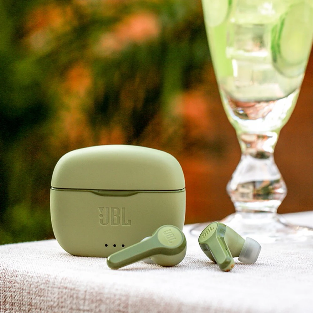 JBL TUNE 215TWS True Wireless Bluetooth 5.0 Earphones T215TWS Stereo Calls Earbuds Bass Sound Headset with Mic Charging Case