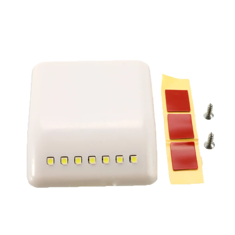 7 светодиодный умный датчик управления активированный настенный дверной светильник ночное освещение чистого белого цвета небольшой светодиод для шкафов ящика шкафа