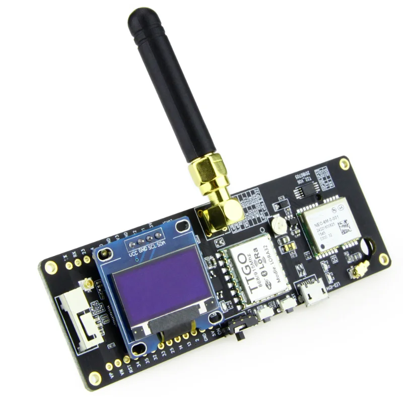 TTGO T-Beam ESP32 433/868 МГц WiFi беспроводной Bluetooth модуль ESP 32 GPS NEO-6M SMA LORA 915 держатель