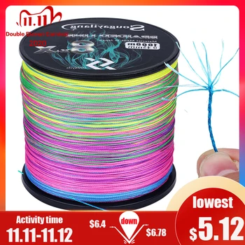 BEST CHOICE ❤️ Sougayilang New 9 Strands PE Fishing Line Raid Fishing Line 300M 500M 1000M Multifilament Fishing Wire Carp Fishing Line Pesca - discount item 48% OFF Sports & Entertainment