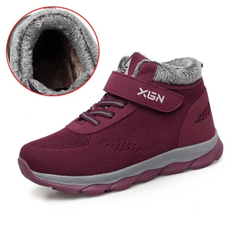 36 42 новые женские высококачественные удобные зимние ботильоны из сетчатого