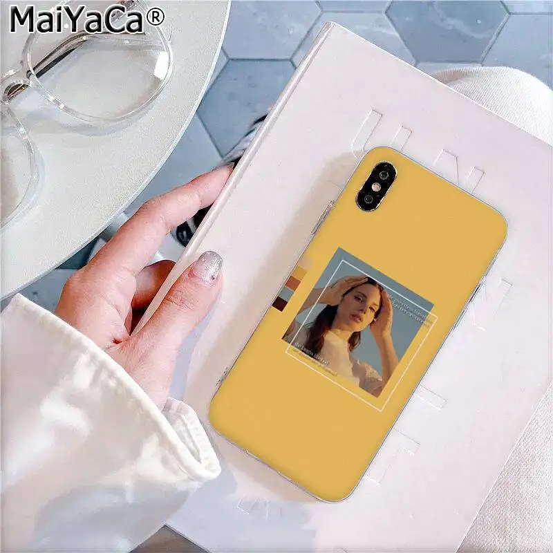 MaiYaCa Сексуальная Певица модель Лана Дель Рей Мона Лиза DIY красивый чехол для телефона для Apple iphone 11 pro 8 7 66S Plus X XS MAX 5S SE XR - Цвет: A15