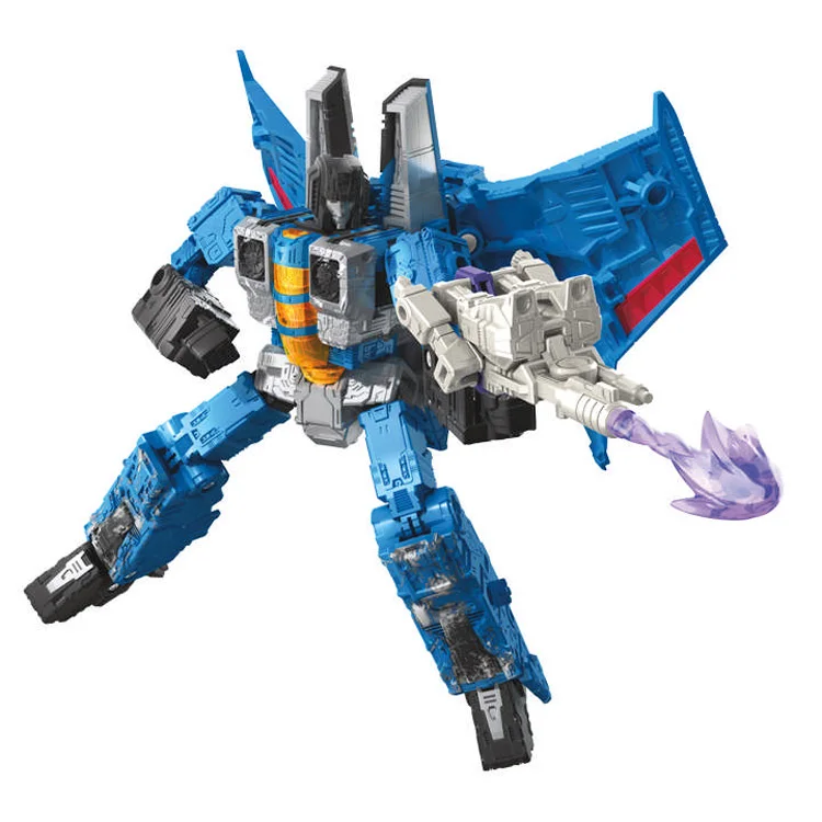 Siege War для Cybertron Thundercracker Voyager класс робот самолет Классические игрушки для мальчиков Фигурки