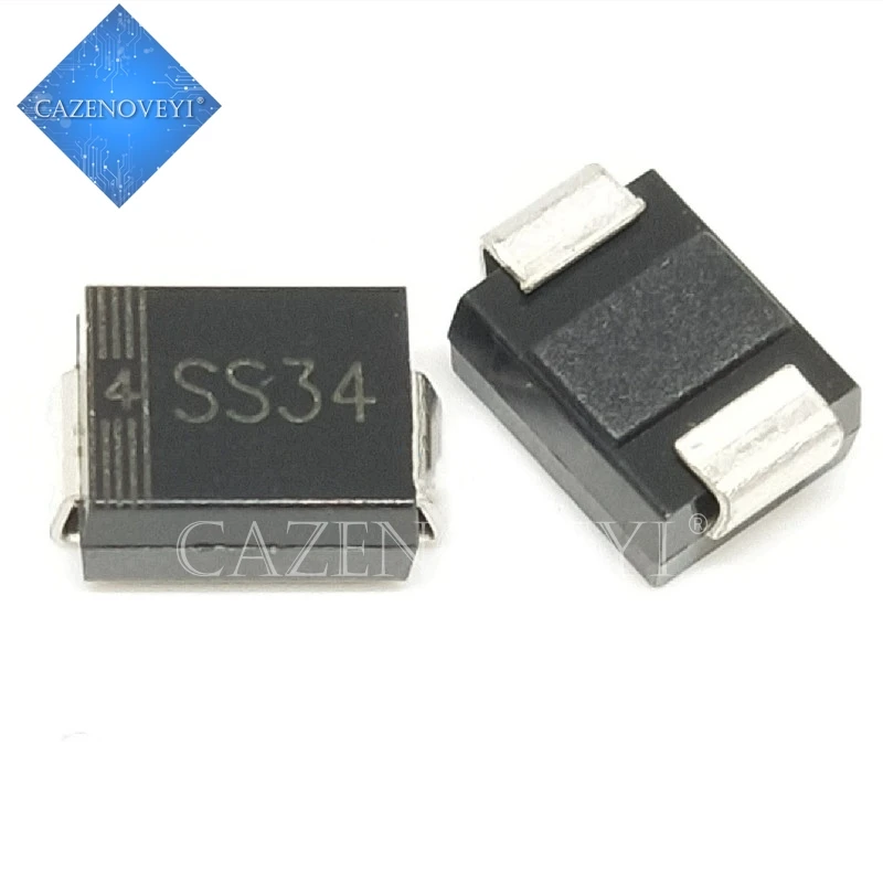 50 шт./лот 1SS34BF S34B SS34 SS34B SMB-SMBF поверхностного монтажа с барьером Шоттки выпрямитель