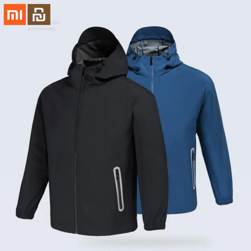 

Original Xiaomi Men's Jacket Lightweight High Performance Composite Fabric 4 Waterproof Night Reflective Sports Jacket smart