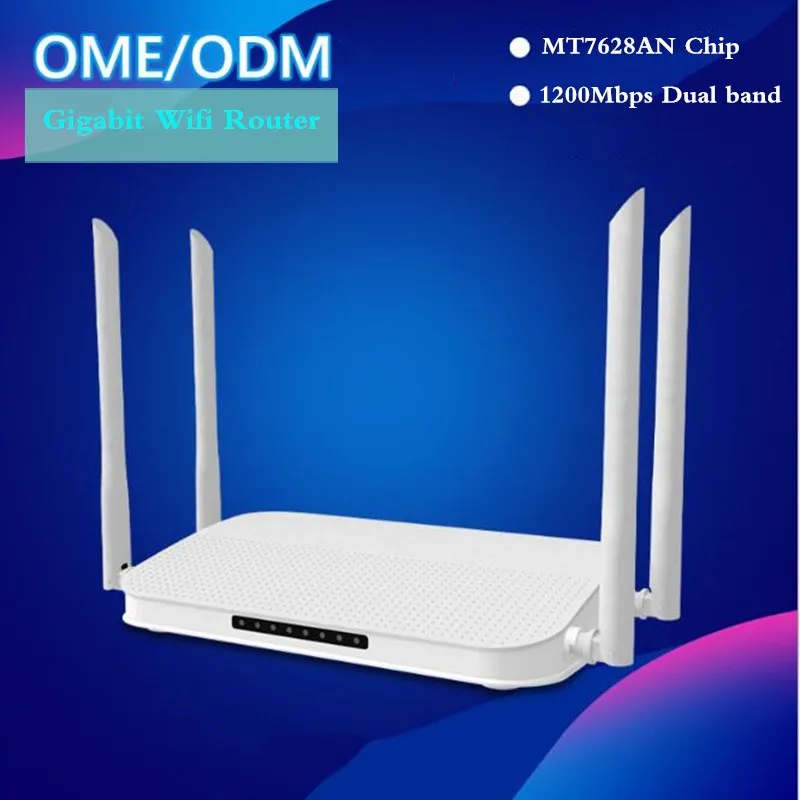 Wi-Fi гигабитный маршрутизатор 1200 Мбит /с двухдиапазонный 2 4G 5G Wi -Fi ретранслятор 100M