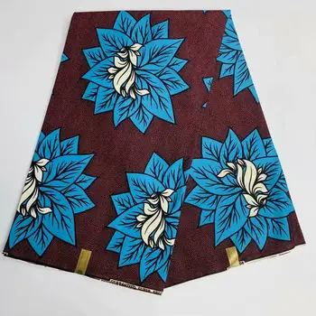 

Hot Sale Wax Material African Men&Women's Real Wax Fabric For Clothing WF33 (6Yards/lot)