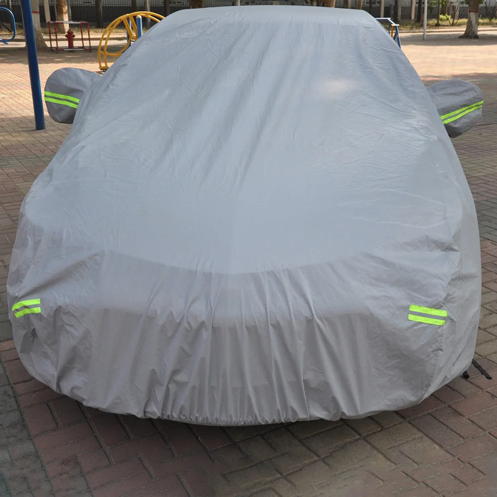 Универсальный чехол для автомобиля на открытом воздухе, защита от УФ-лучей, защита от тепла, защита от пыли, устойчивый к царапинам, седан, костюм m-xxl