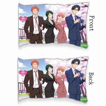 

Anime Dakimakura Pillow Case Wotakoi Love is Hard for Otaku Nifuji Hirotaka 60cm Home Decoration Pillowcases Printed