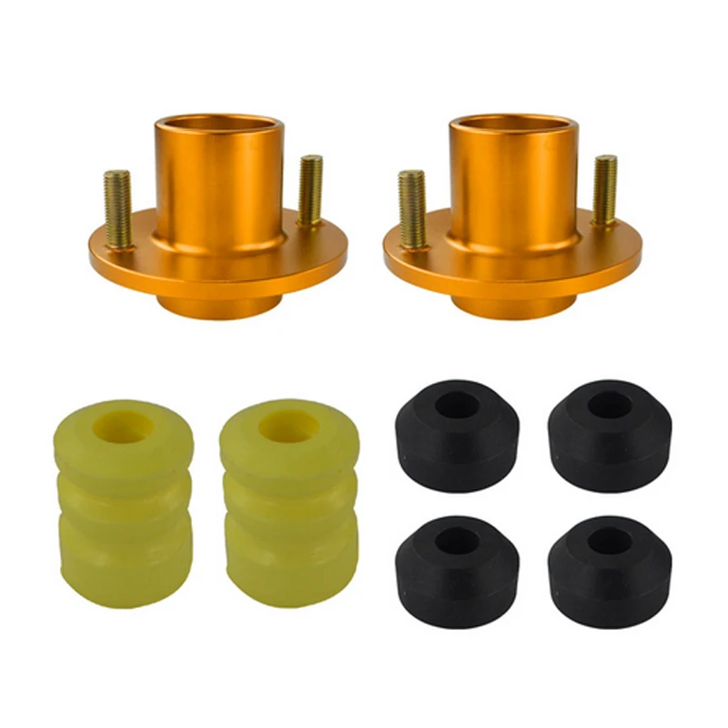 РЕСО-красная подвеска Coilover Shock Top головные уборы для Honda 92-00 Civic DX LX EX Ek SI Em1 Del Sol Integra Jdm - Цвет: Gold
