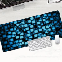 Geometric Big Keyboard Mouse Mats Soft HD Mouse Pad XL Large Computer Mousepad Cool Gaming Anti