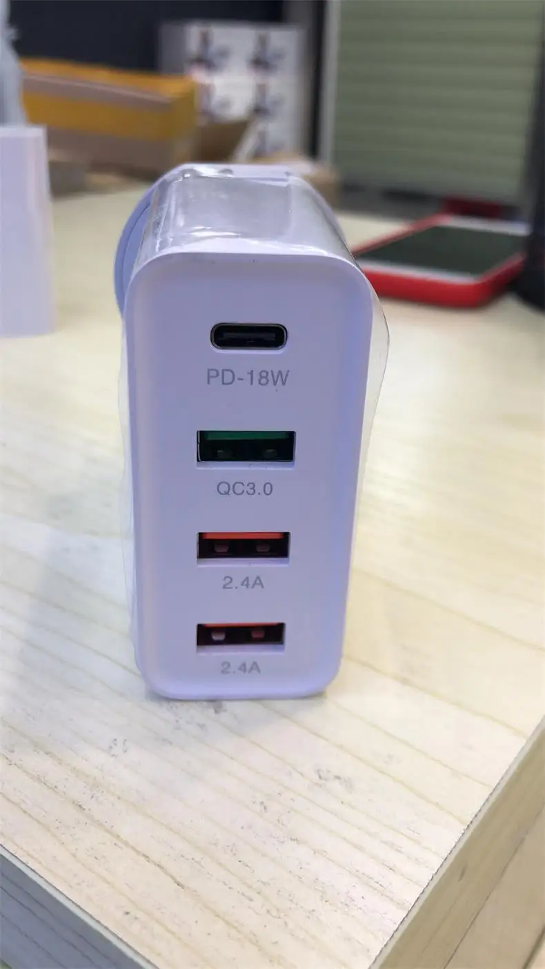 48 Вт QC 3,0 быстрое зарядное устройство 3,0 PD type C USB зарядное устройство для samsung iPhone huawei планшет быстрое настенное зарядное устройство США ЕС Великобритания AU переходник