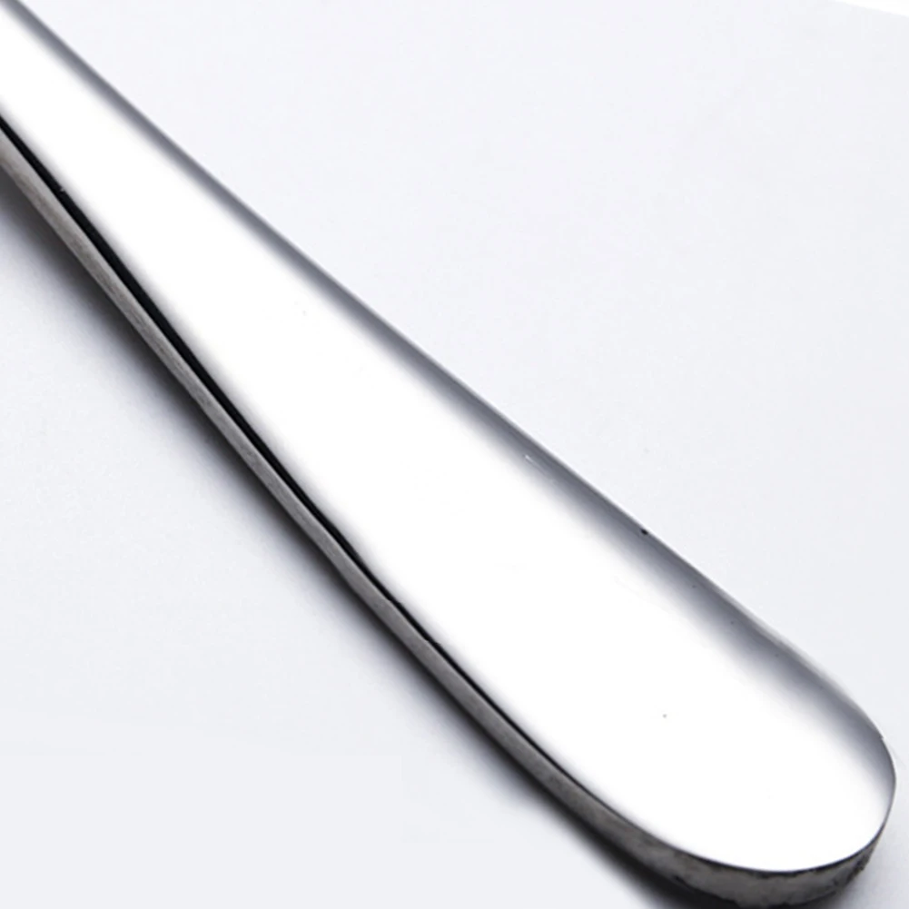 2PCS Tableware Stainless Steel Flatware Fork And Spoon Salad Servers Cutlery Restaurant Kitchen Utensils Dinnerware