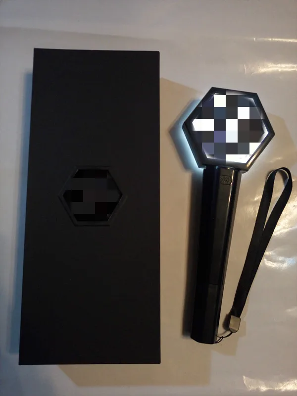 [MYKPOP] Прямая поставка черная световая палочка для концертов мигающая лампа