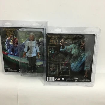 

Real Clothes Freddy The 13TH Part3 3D Jason Figure Freddy Movie A New Dimension in Terror Action Figure Toy Horror Halloween