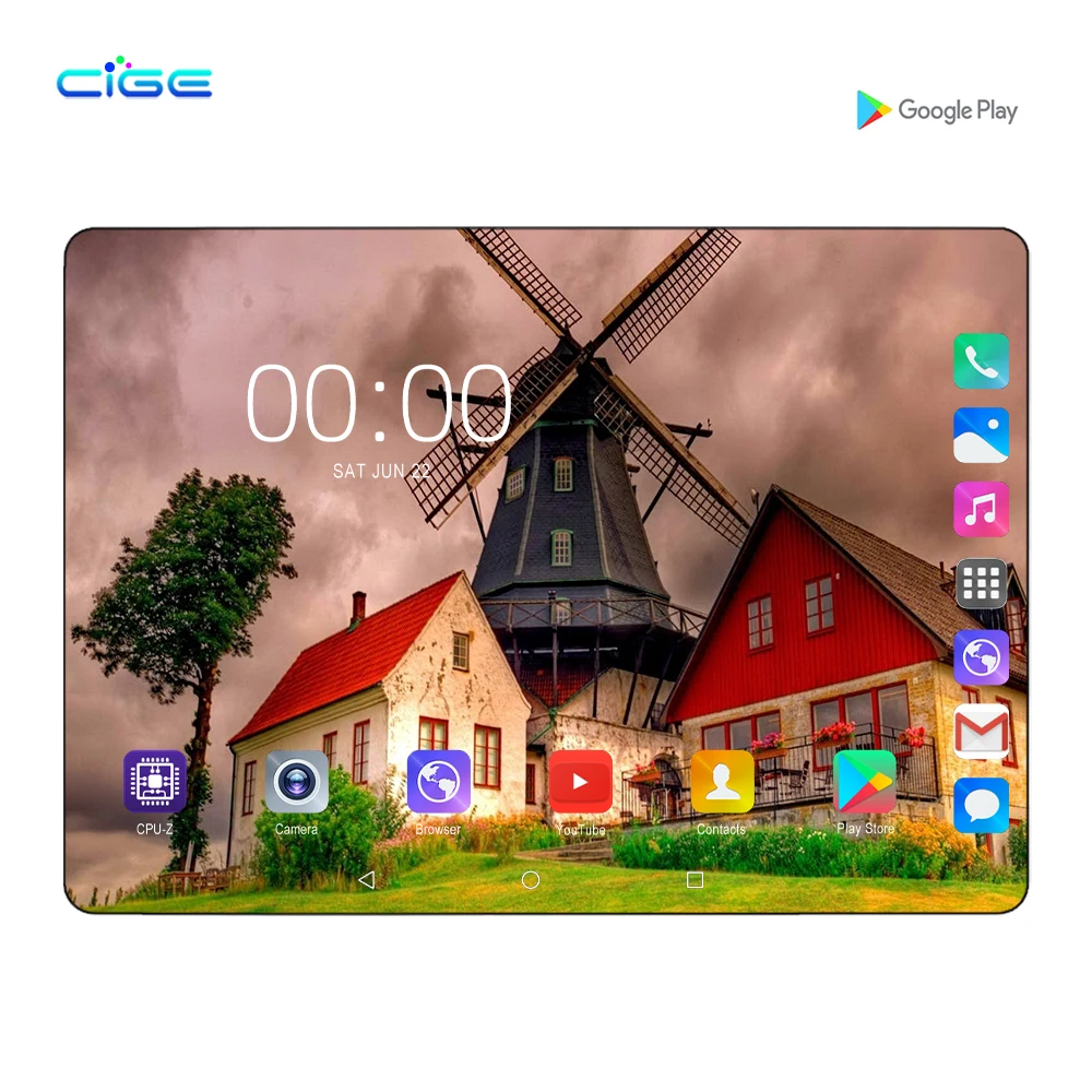 

2020 newest 10 inch tablet pc 6G RAM 128G ROM kids tablets with keyboard computer 4g lte phablet 10.1