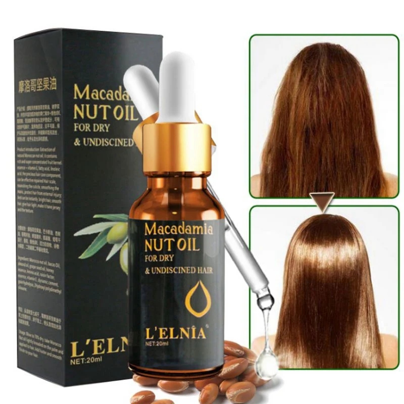 Morocco Argan Oil Hair Care Treatment Essence Fast Powerful Hair Growth Liquid Hair Loss Serum Repair Hair Keratine 20ml