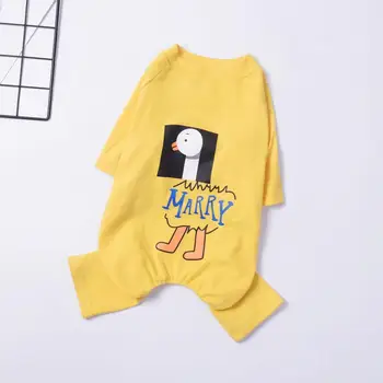 

New Spring and Summer Pet Clothes Dog Clothes Puppy Casual Cartoon Clothes