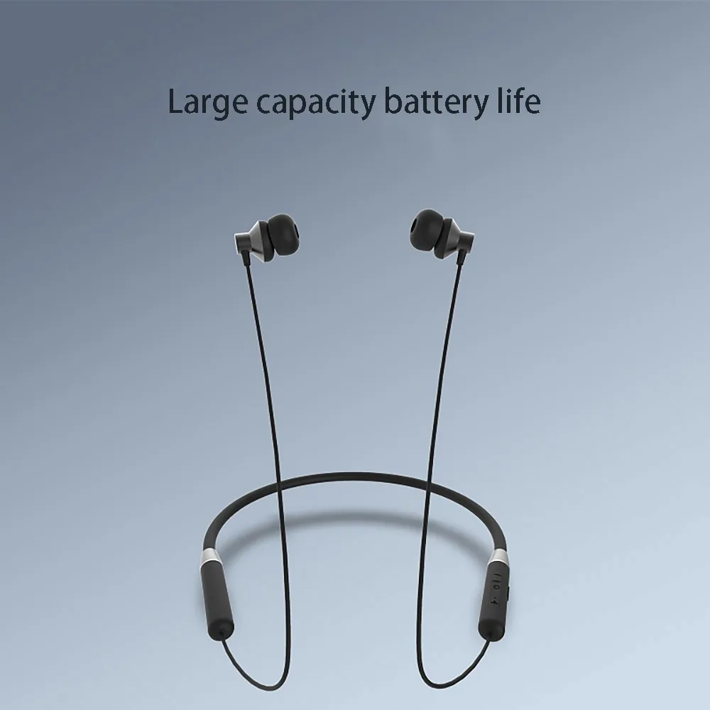 Lenovo HE05 Bluetooth 5,0 Беспроводные наушники с шейным ободком стильные наушники-вкладыши 12 часов рабочего времени для всех смартфонов
