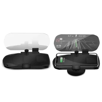

HUD Wireless Charging Phone GPS Head Up Navigation Display Holder Stand Projector USB Cables Adapters Sockets