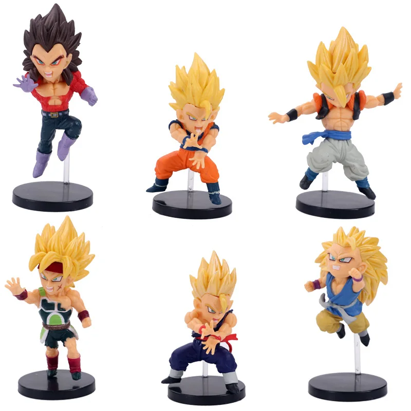 

2020 New10 Generations Dragon Ball Adverge Motion Figures Set Goku Gohan Trunks Cell Rose Goku Pvc Figurine Toys Figur Dollsgift