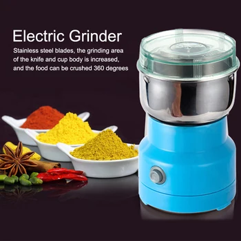 

Multifunction Smash Machine Spice Kitchen Tool Nut Electric Grinding Coffee Beans Food Grains Milling Machine Grinder
