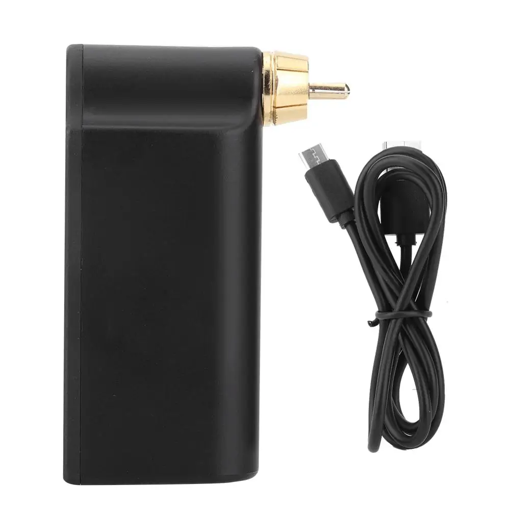 

Best Selling ABS Portable Wireless Tattoo Pen Power LED Display Tattoo Machine Supply flow Connector Power Supply RCA Connection